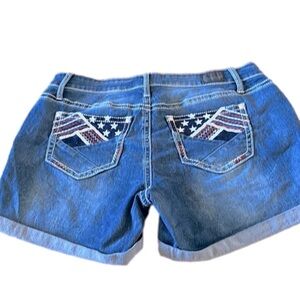 Soundgirl patriotic shorts